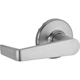 Kwikset 721KNL 26D RCAL UL Passage Door Lock, Lever Handle, Steel, Satin Chrome, 2-3/8, 2-3/4 in Backset