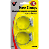 Victor 3/4 in to 1-3/4 in. SAE 20 Silver Hose Clamp Metal Band