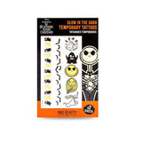 Mad Beauty Disney Black/Yellow Nightmare Before Christmas Temporary Tattoos 1 pk, Pack of 12