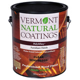 Vermont Natural Coatings PolyWhey Semi-Gloss Clear Water-Based Furniture Finish 1 gal, Pack of 4