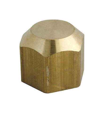 JMF Company 5/16 in. Flare Brass Cap, Pack of 10