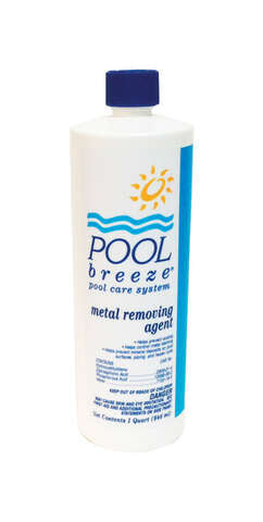 Pool Breeze Liquid Metal Removing Agent 1 qt, Pack of 12