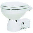 Jabsco 380453092 Quiet Flush E2 Marine Toilet, Compact Unit for Fresh Water