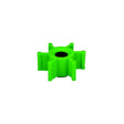 Jabsco 6303-0007-P Replacement 6 Blade Green Polyurethane Impeller