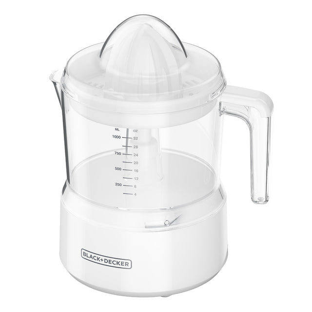 Black+Decker White Plastic Juicer 32 oz