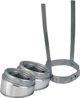 Selkirk 206206 Type HT Insulated Elbow Kit, Includes: (2) 15 deg Elbows, (2) Locking Bands and (1) Interior Resupport