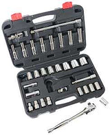 Vulcan TS1032 Socket Set, Chrome Vanadium Steel, Chrome