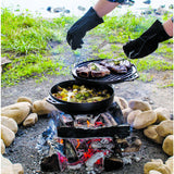 Lodge Cast Iron Multi-Pan 14 in. 6.8 qt Black