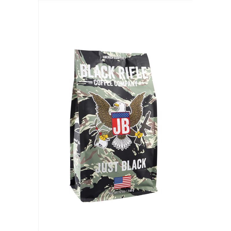 Black Rifle Coffee Company Just Black Roast Ground Coffee 1 pk, Pack of 6