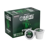 Black Rifle Coffee Company Beyond Black Caramel/Dark Chocolate/Nutty Coffee K-Cups 12 pk, Pack of 6