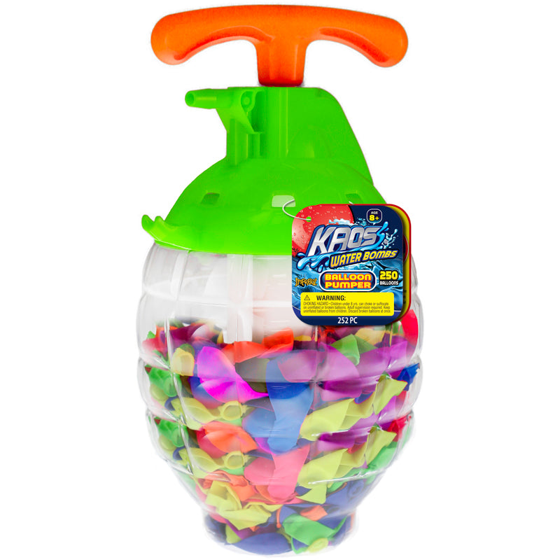 Kaos Water Balloon Pumper Assorted 1 pc