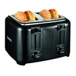 Proctor Silex Plastic Black 4 slot Toaster 8 in. H X 12.25 in. W X 11.31 in. D, Pack of 2