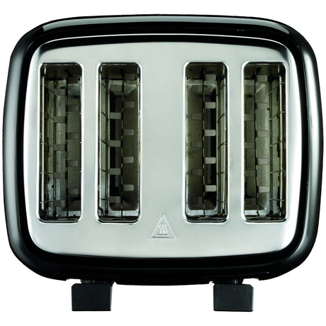 Proctor Silex Plastic Black 4 slot Toaster 8 in. H X 12.25 in. W X 11.31 in. D, Pack of 2