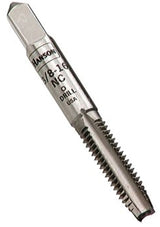 Irwin Hanson 8123 Fractional Tap, 1/4-28 UNF Thread, Plug Tap Thread, 4-Flute, HCS