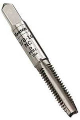 Irwin Hanson 8134 Fractional Tap, 3/8-16 Thread, Plug Tap Thread, 4-Flute, HCS
