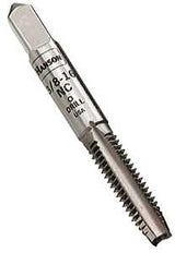 Irwin Hanson 8136 Fractional Tap, 3/8-24 Thread, Plug Tap Thread, 4-Flute, HCS