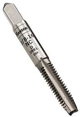 Irwin Hanson 8139 Fractional Tap, 7/16-14 Thread, Plug Tap Thread, 4-Flute, HCS