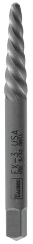 Irwin Hanson POWER-GRIP 534 Series 53401 Screw Extractor, EX-1 Extractor, Spiral Flute, Steel