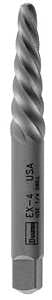 Irwin Hanson POWER-GRIP 534 Series 53406 Screw Extractor, EX-6 Extractor, Spiral Flute, Steel