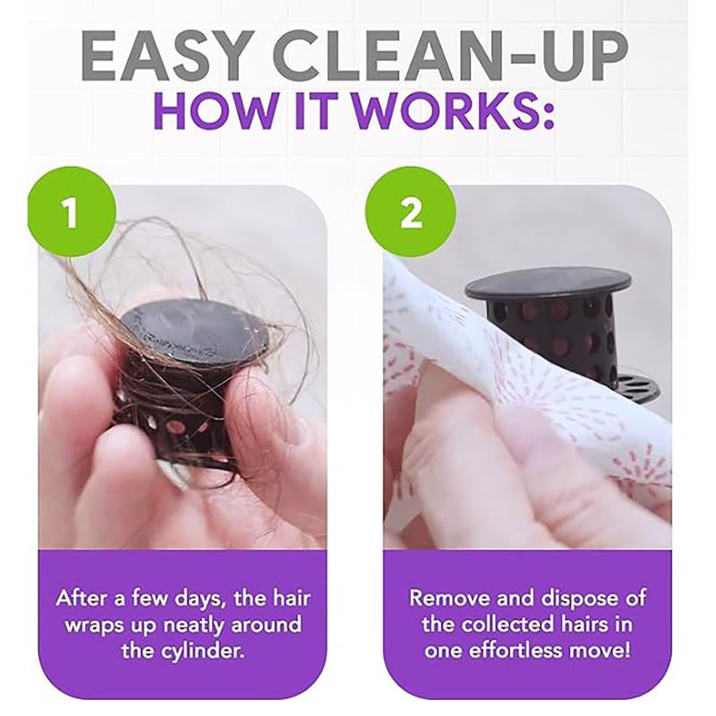 ShowerShroom Ultra Edition Brushed Stainless Steel Drain Protector