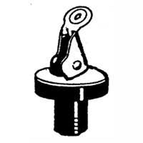 US Hardware M-192C Bailer Plug, Neoprene, For: 3/8 in Dia Livewell or Baitwell Drains