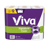 Viva Signature Cloth Paper Towels 70 sheet 1 ply 6 pk, Pack of 4