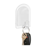 iDesign 1 in. L Clear Plastic Hook 6 pk, Pack of 6