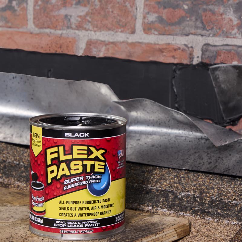 Flex Seal Family of Products Flex Paste Black Rubberized Paste 26 fl. oz.