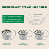 McSunley Stainless Steel Canner 12.25 in. 21.5 qt Silver