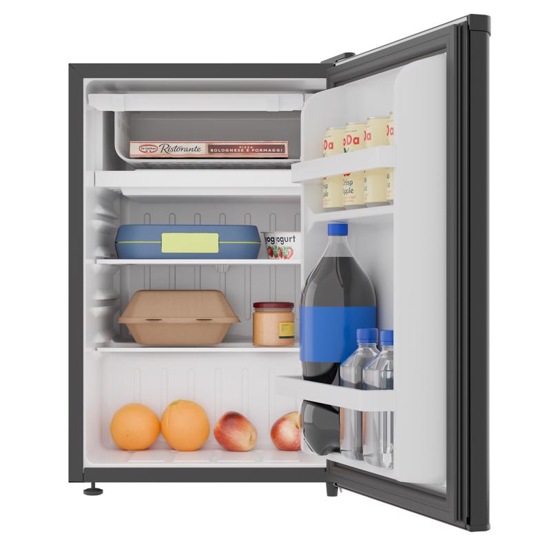 Avanti 2.5 cu ft Black Steel Compact Refrigerator 200 W