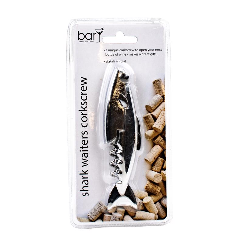 BarY3 Silver Stainless Steel Waiter's Corkscrew