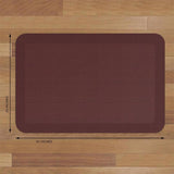 Gel Pro 20 in. W X 30 in. L Burgundy Polyurethane Foam Anti-Fatigue Mat