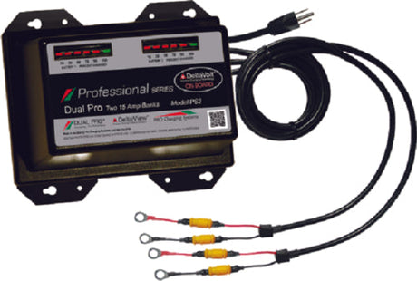 Dual Pro PS2AUTO Professional Series Autoprofile Battery Charger, 30A, 2 Banks