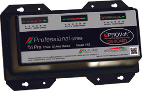 Dual Pro PS3AUTO Professional Series Autoprofile Battery Charger, 45A, 3 Banks