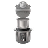 Instant Duo Plus Aluminum/Stainless Steel Digital Pressure Cooker 8 qt Black/Silver