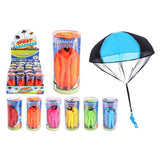 Diamond Visions Skydiver Parachute Toy Assorted, Pack of 24