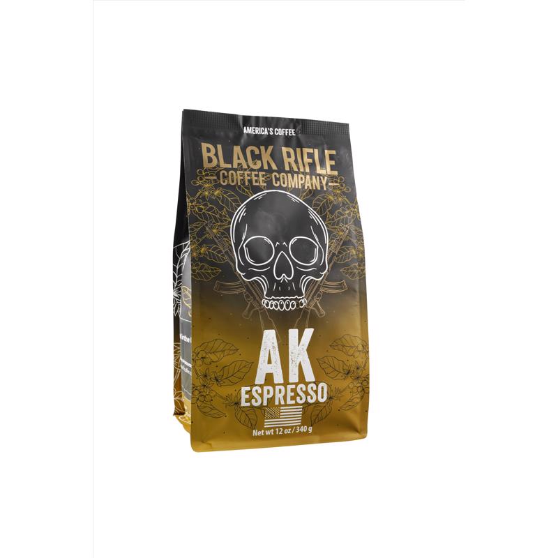 Black Rifle Coffee Company AK Espresso Blend Medium Roast Ground Coffee 1 pk, Pack of 6