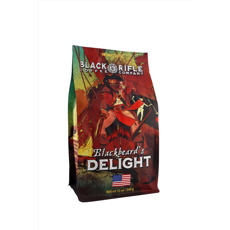 Black Rifle Coffee Company Blackbeard's Delight Dark Roast Ground Coffee 1 pk, Pack of 6