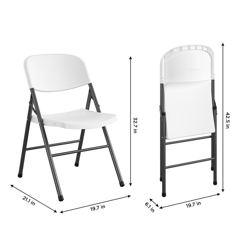 Cosco White Folding Chair