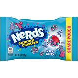 Nerds Very Berry Clusters Gummy Candy 3 oz, Pack of 12