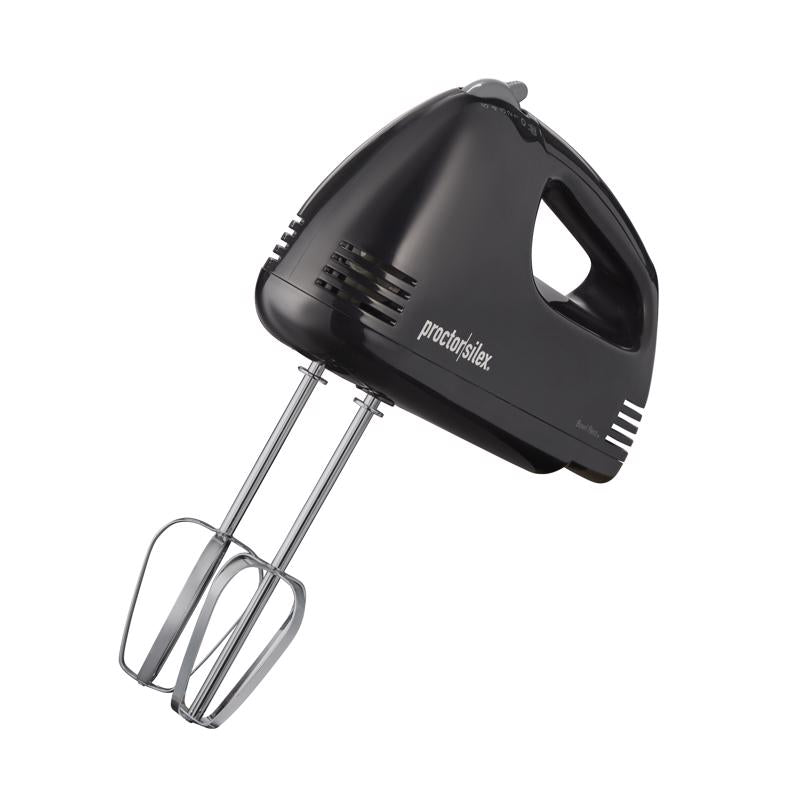 Hamilton Beach Proctor Silex Black 5 speed Hand Mixer