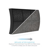 Pure Enrichment PureZone 5-3/4 in. H X 1/4 in. W Rectangular HEPA Air Purifier Filter 1 pk