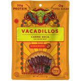 Vacadillos Carne Seca Habanero Beef Strips 2 oz Bagged, Pack of 8