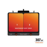 Blackstone E-Series Ceramic/Metal Griddle 22  L X 9.29 in. W