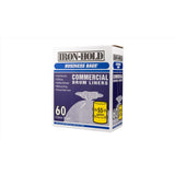 Iron-Hold 55 gal No Scent Drum Liners Twist Tie 60 pk