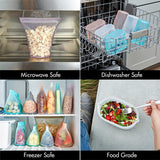 Zip Top 16 oz Frost Food Storage 1 pk