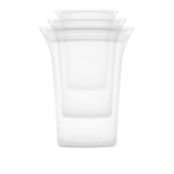 Zip Top Frost Food Storage Container Set 3 pk