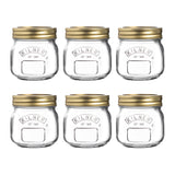 Kilner Regular Mouth Canning Jar 8.5 oz 6 pk, Pack of 2