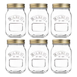 Kilner Regular Mouth Preserve Jar 17 oz 6 pk, Pack of 2