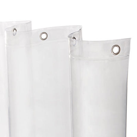 Kenney 72 in. H X 42 in. W Clear Shower Curtain Liner PEVA